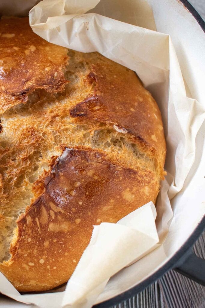 homemade vegan bread.