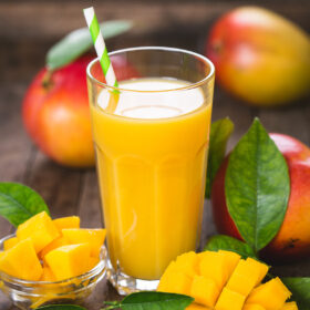 mango juice recipe.