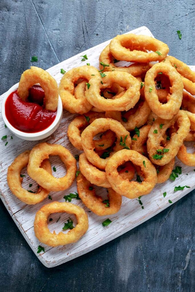 onion rings.