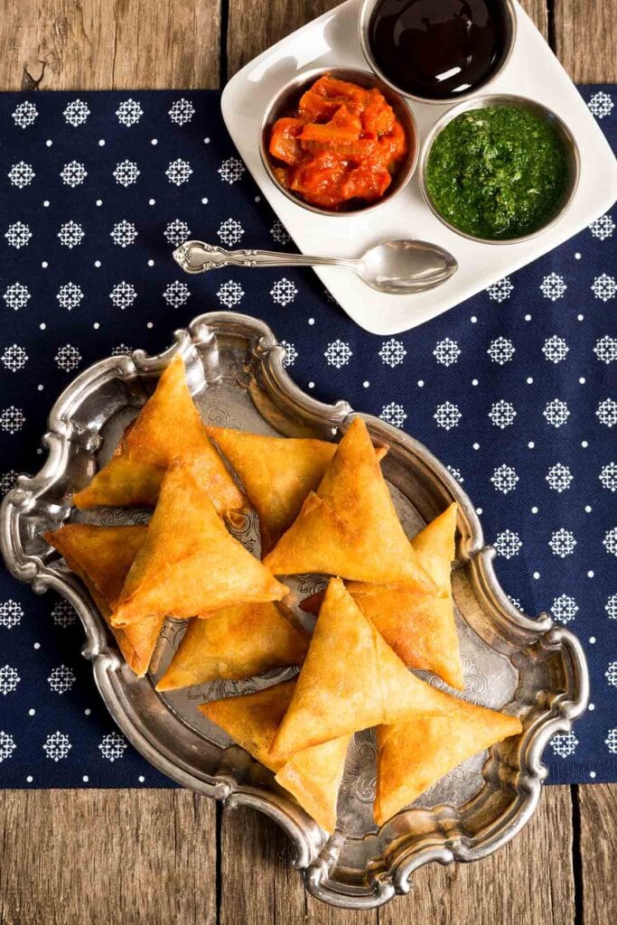 samosas.