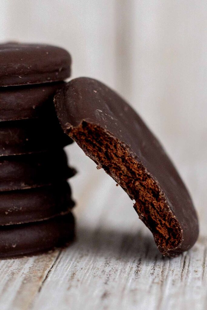 chocolate thin mints.