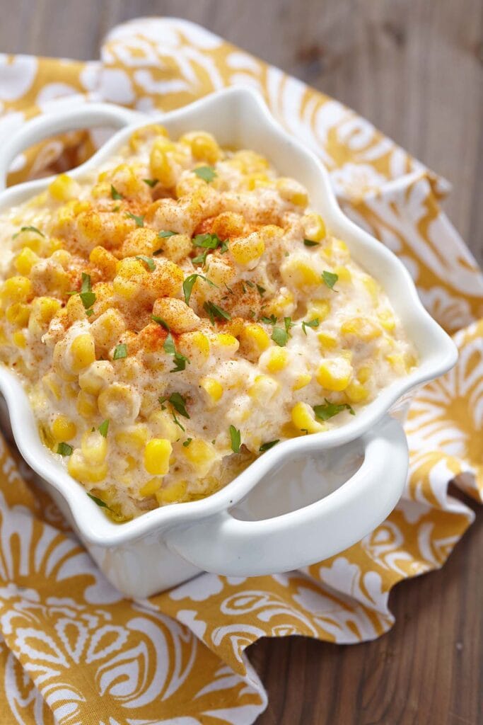 creamed corn.