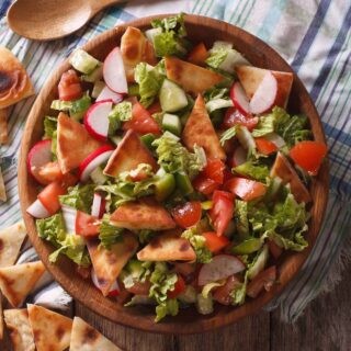 fattoush salad recipe.