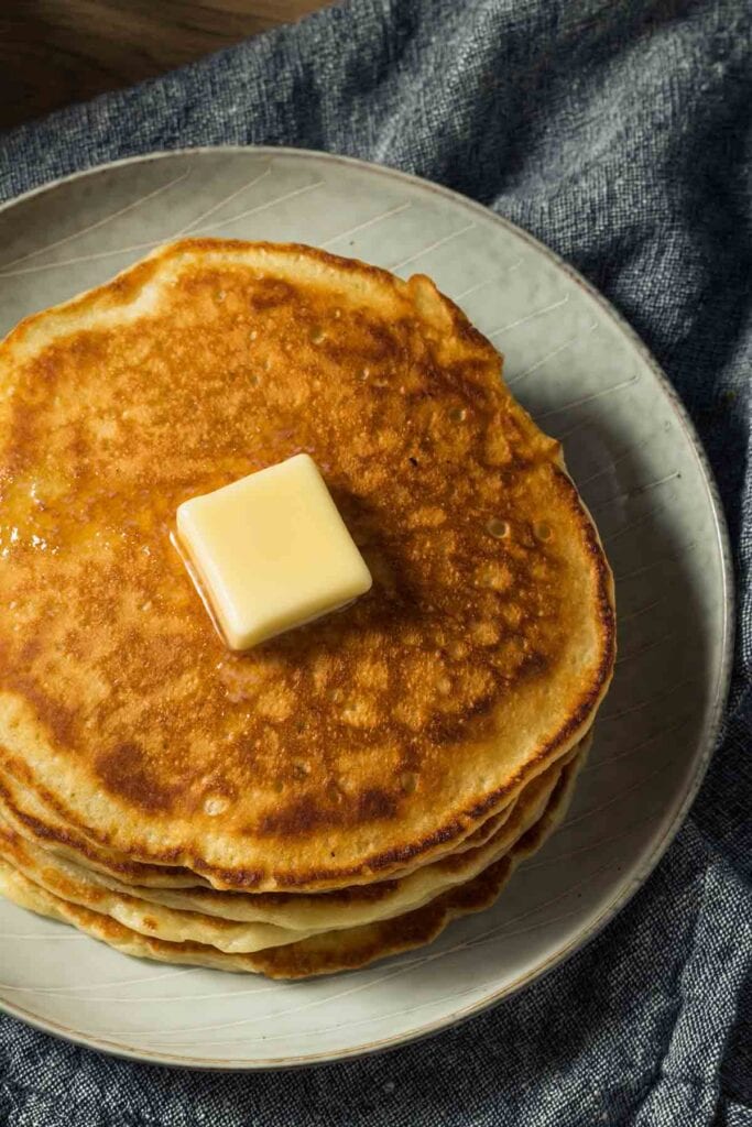 overnight sourdough pancake.