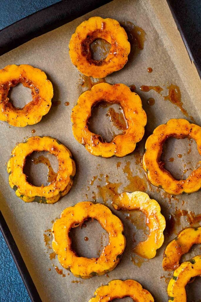 roasted delicata squash.