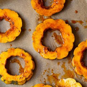 roasted delicata squash recipe.