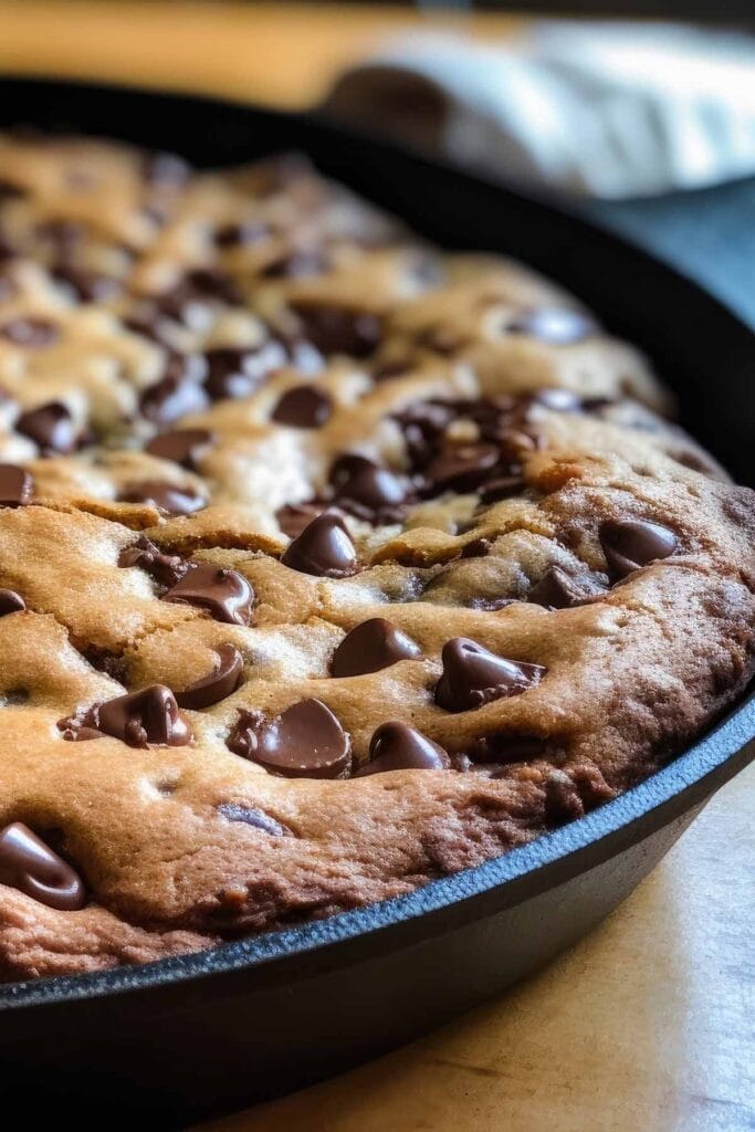 skillet cookie.