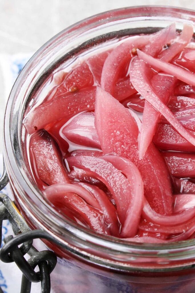 how to make pickled red onions.
