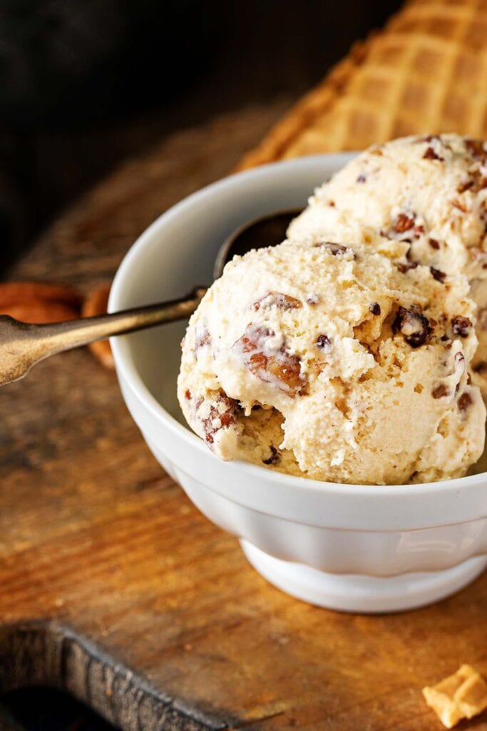 pecan ice cream.