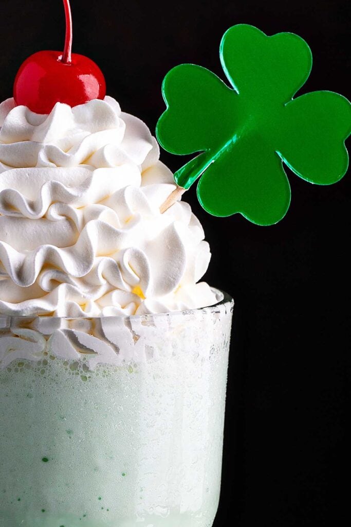 shamrock shake flavor.