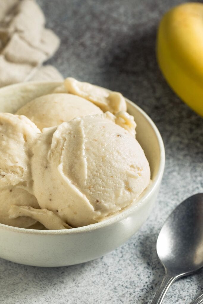 banana ice cream recipe.
