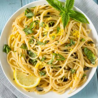 lemon pasta recipe.