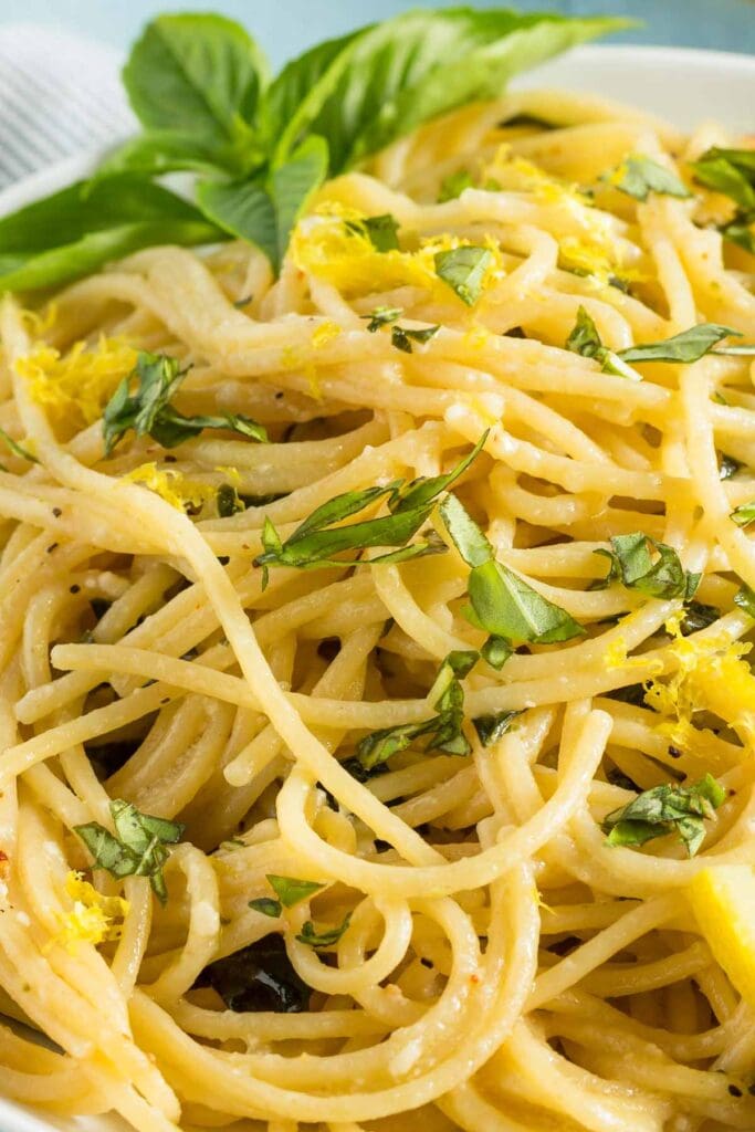 lemon pasta sauce.